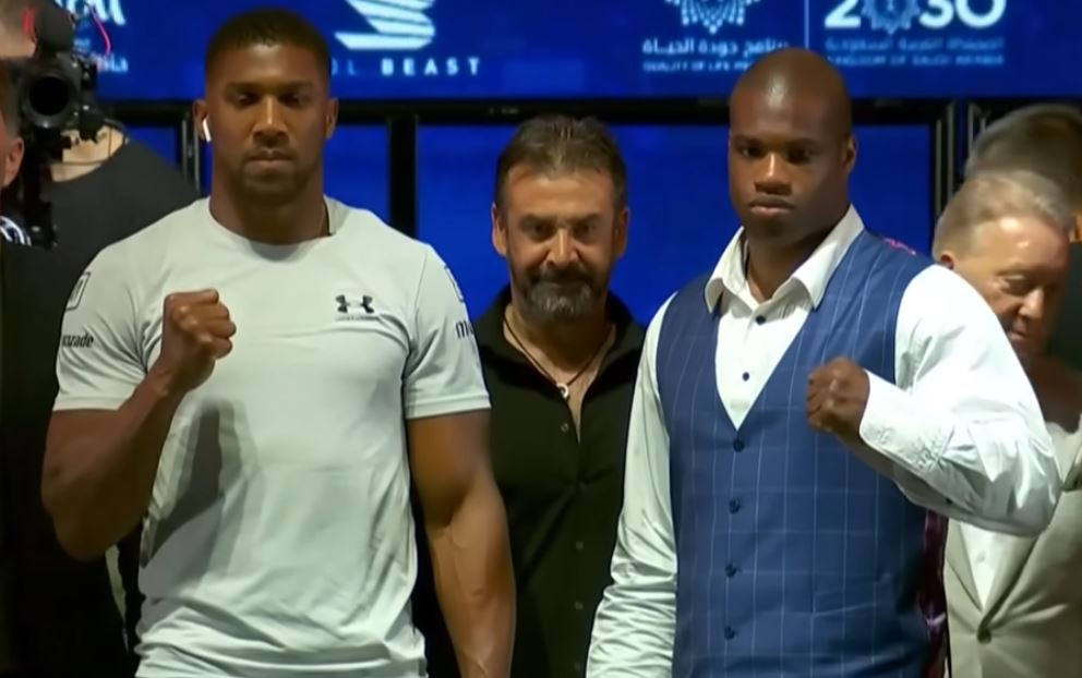 Anthony Joshua vs Daniel Dubois Fight Press Conference photo