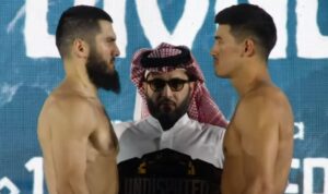 Artur Beterbiev versus Dmitry Bivol face to face