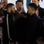 Artur Beterbiev and Dmitry Bivol face to face