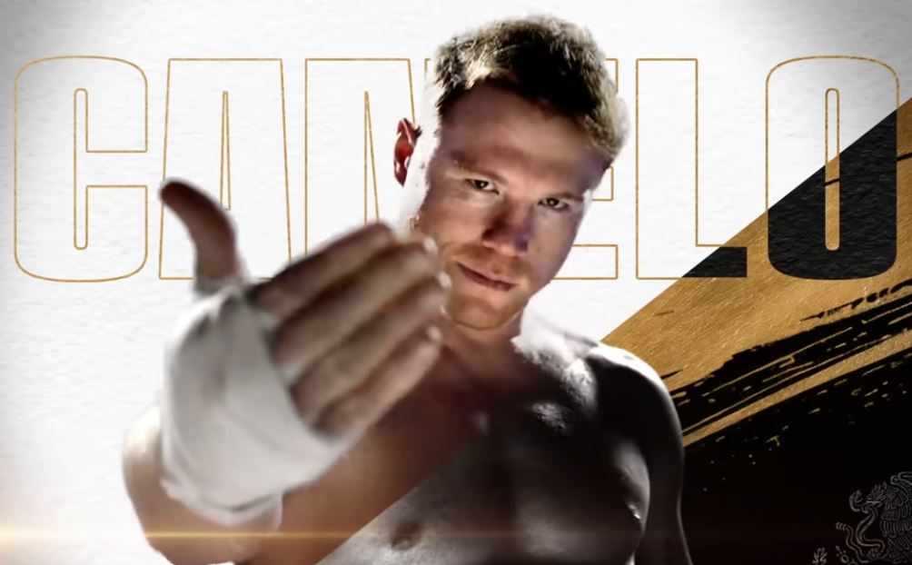 Canelo Alvarez promotion photo for Edgar Berlanga fight