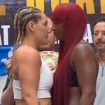 Claressa Shields vs Vanessa Joanisse heavyweight fight weigh in