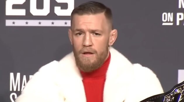 MMA star Conor Mcgregor at UFC 205