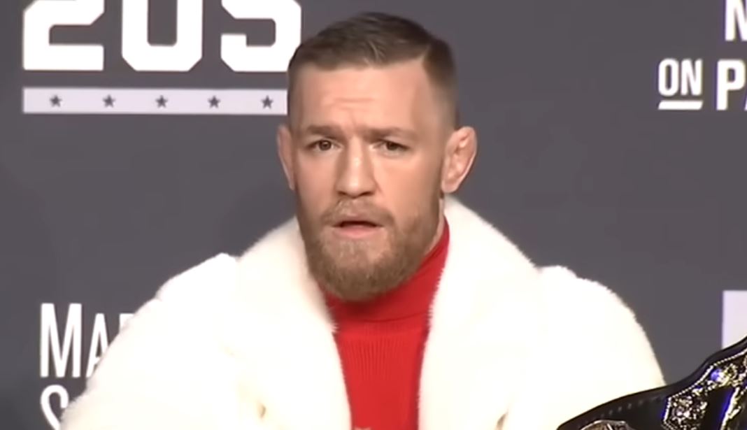 MMA star Conor Mcgregor at UFC 205