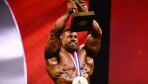 Mr Olympia winner Derek Lunsford