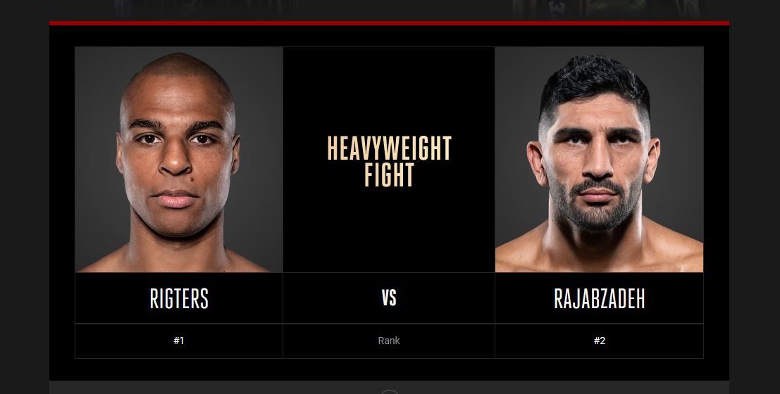 GLORY 95 Kickboxing Levi Rigters vs Bahram Rajabzadeh Stats