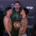 Jack Catterall vs Regis Prograis weigh in 2024