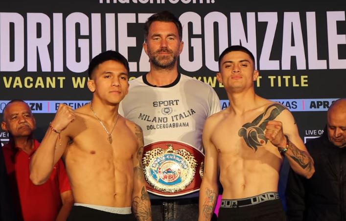 Jesse 'Bam' Rodriguez vs. Cristian Gonzalez fight weigh in