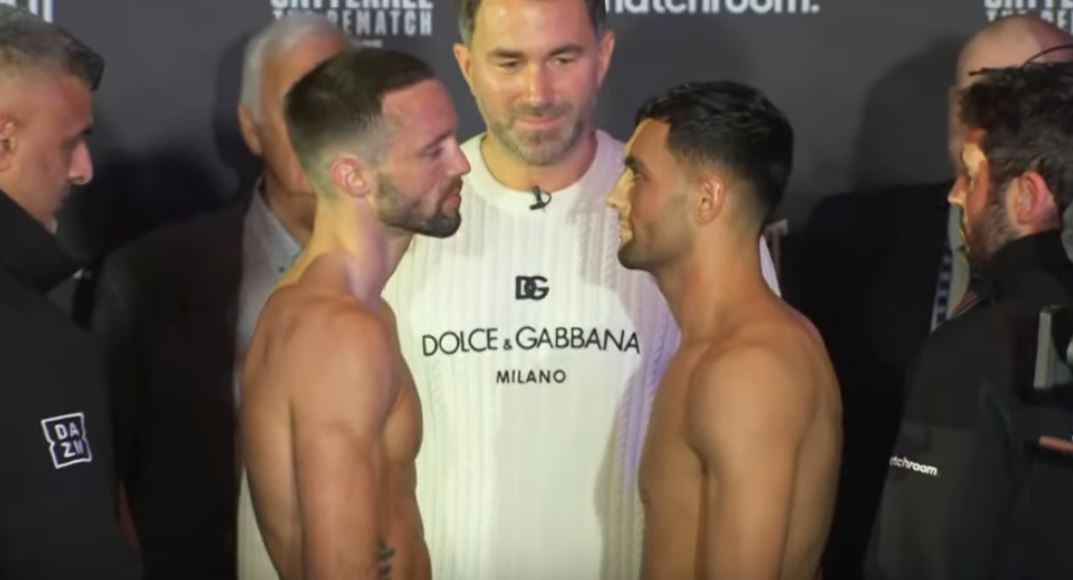 Josh Taylor vs Jack Catterall 2 weigh in