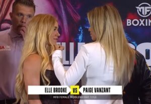 MF Boxing Elle Brooke vs Paige VanZant