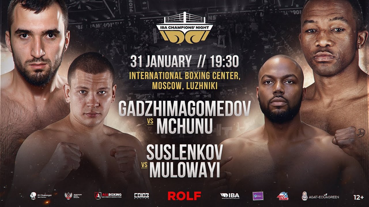 Muslim Gadzhimagomedov vs. Thabiso Mchunu IBA Boxing Champions