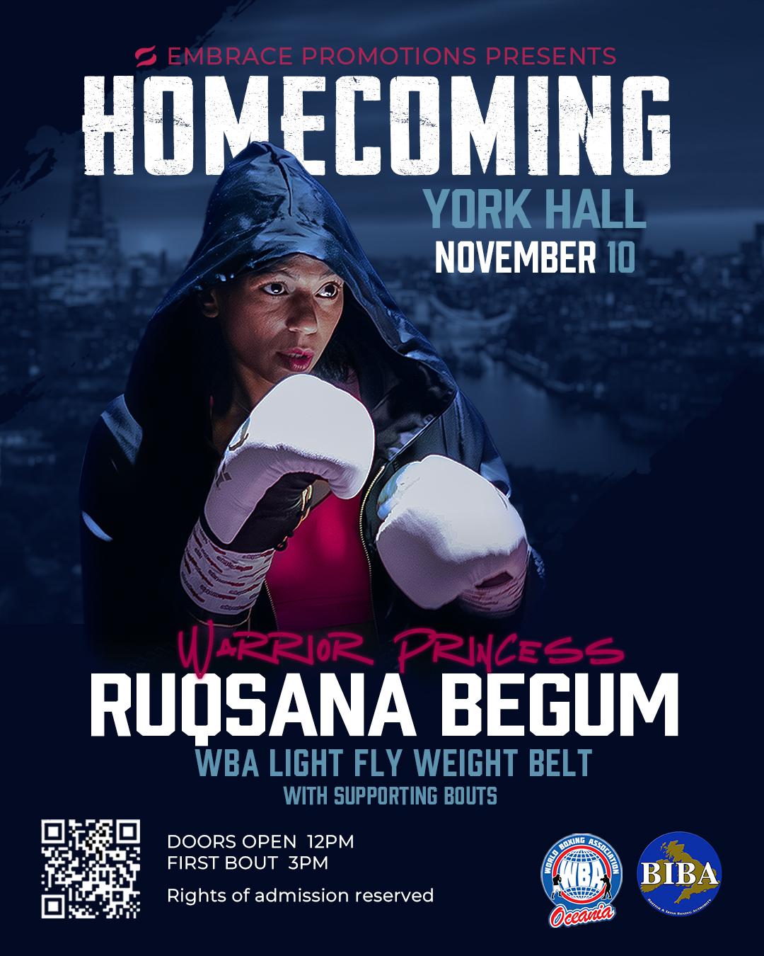 Ruqsana Begum London Boxer