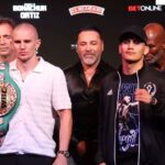 Serhii Bohachuk vs Vergil Ortiz Jr press conference photo