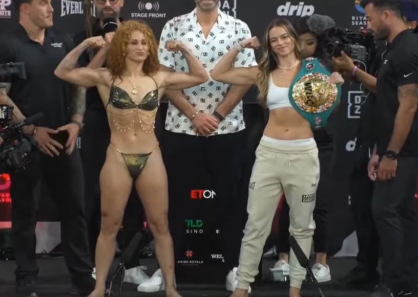 Skye Nicolson and Dyana Vargas weigh in photo 2024