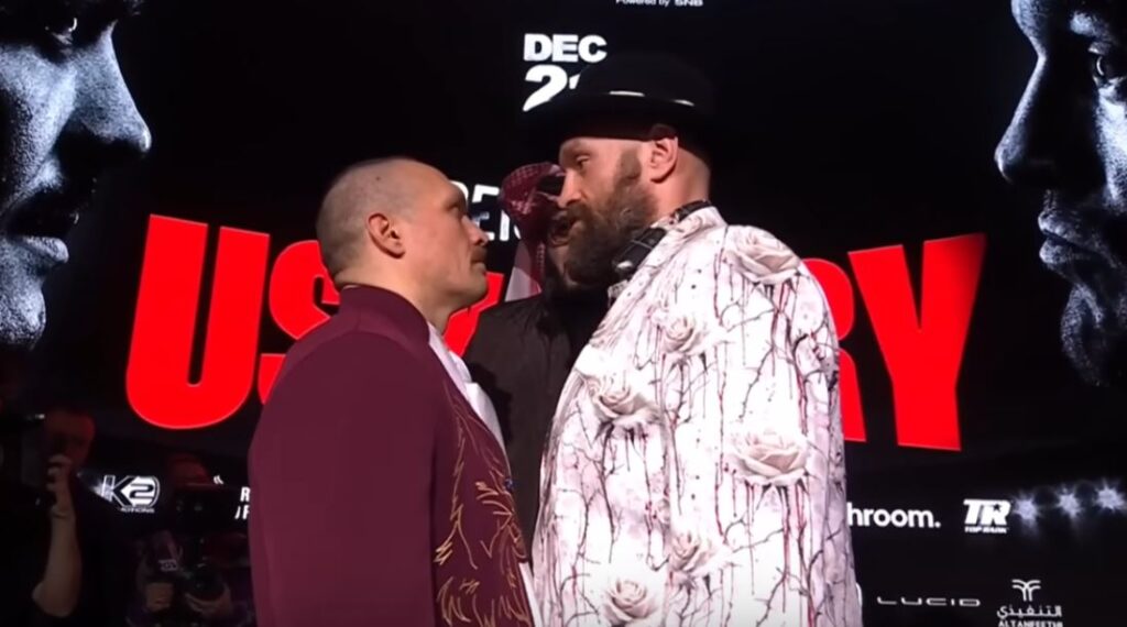 Fury vs usyk youtube live stream