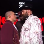 Oleksandr Usyk vs Tyson Fury rematch face off