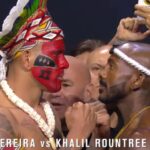 UFC 307 Alex Pereira vs Khalil Rountree staredown October 2024