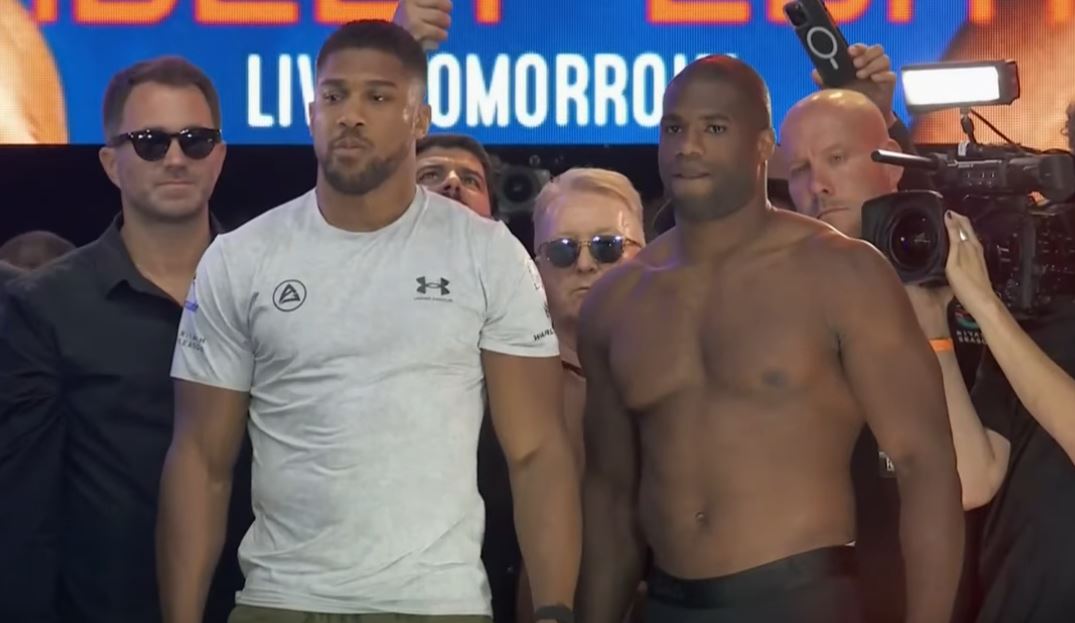 Anthony Joshua vs Daniel Dubois 2024 london